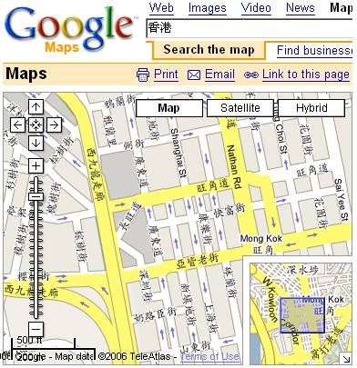 google map hk